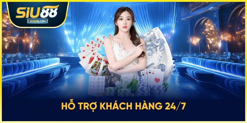 Hỗ trợ khách hàng 24/7